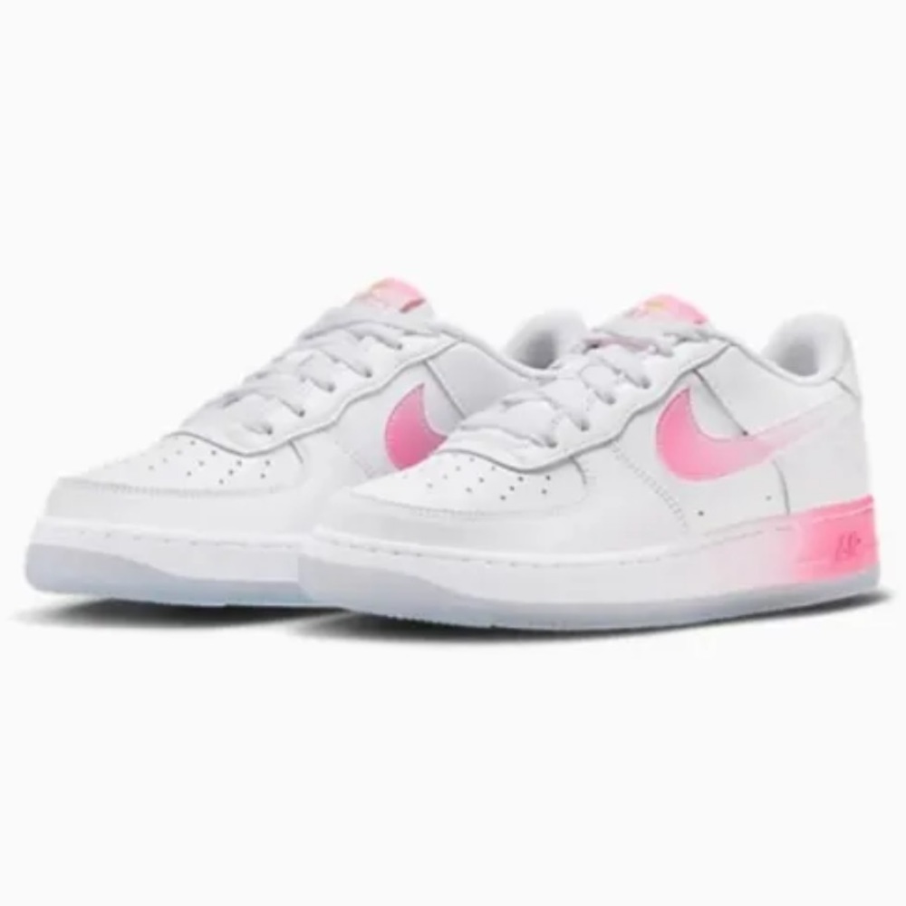 Men's Nike Air Force 1 07 PRM White/Lotus Pink-Yellow Gold (FD0778 100)